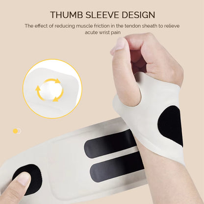 8-Mode Cordless EMS Wrist Massager – Vibration Wrist Wrap for Fatigue & Discomfort Relief